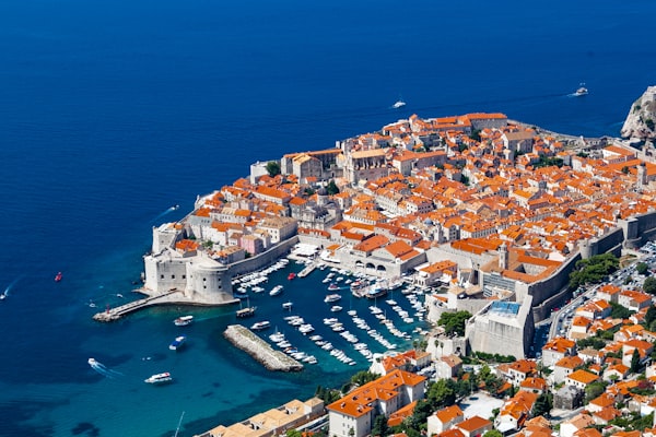 Dubrovnik Old City walls Croatia Adriatic Sea tour